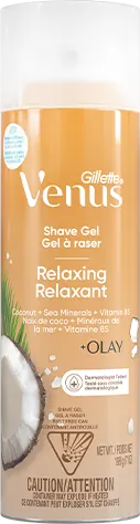 Gillette Venus Shave Gel Relaxing can