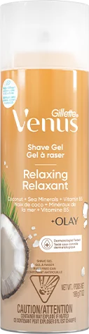 Gillette Venus Shave Gel Relaxing can