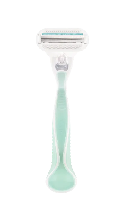 Light green refillable Gillette Venus razor