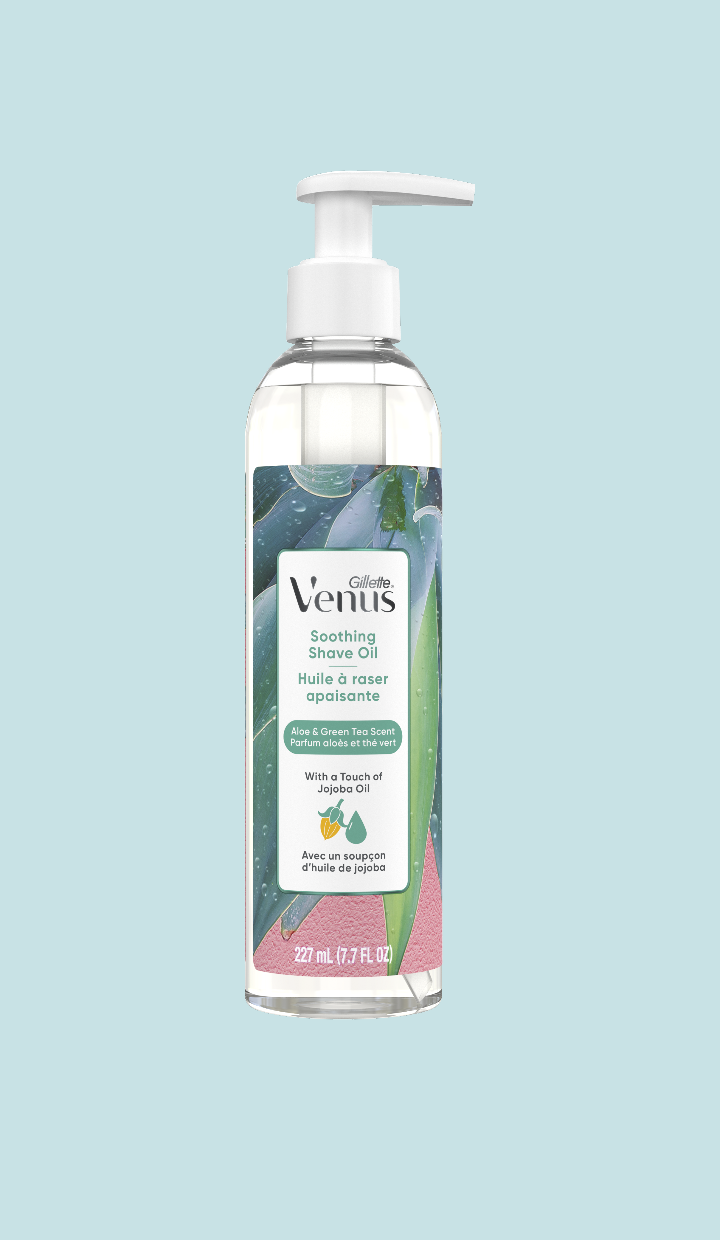 Gillette Venus Soothing Shave Oil for Sensitive Skin | Venus CA