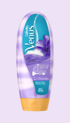 Purple Gillette Venus Olay shaving gel container