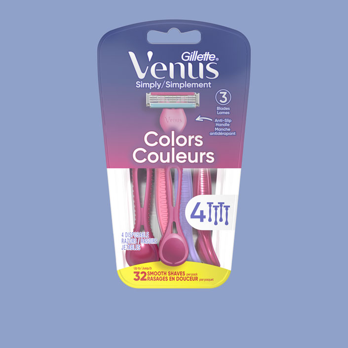 Gillette Venus Simply 3 Disposables | Venus CA