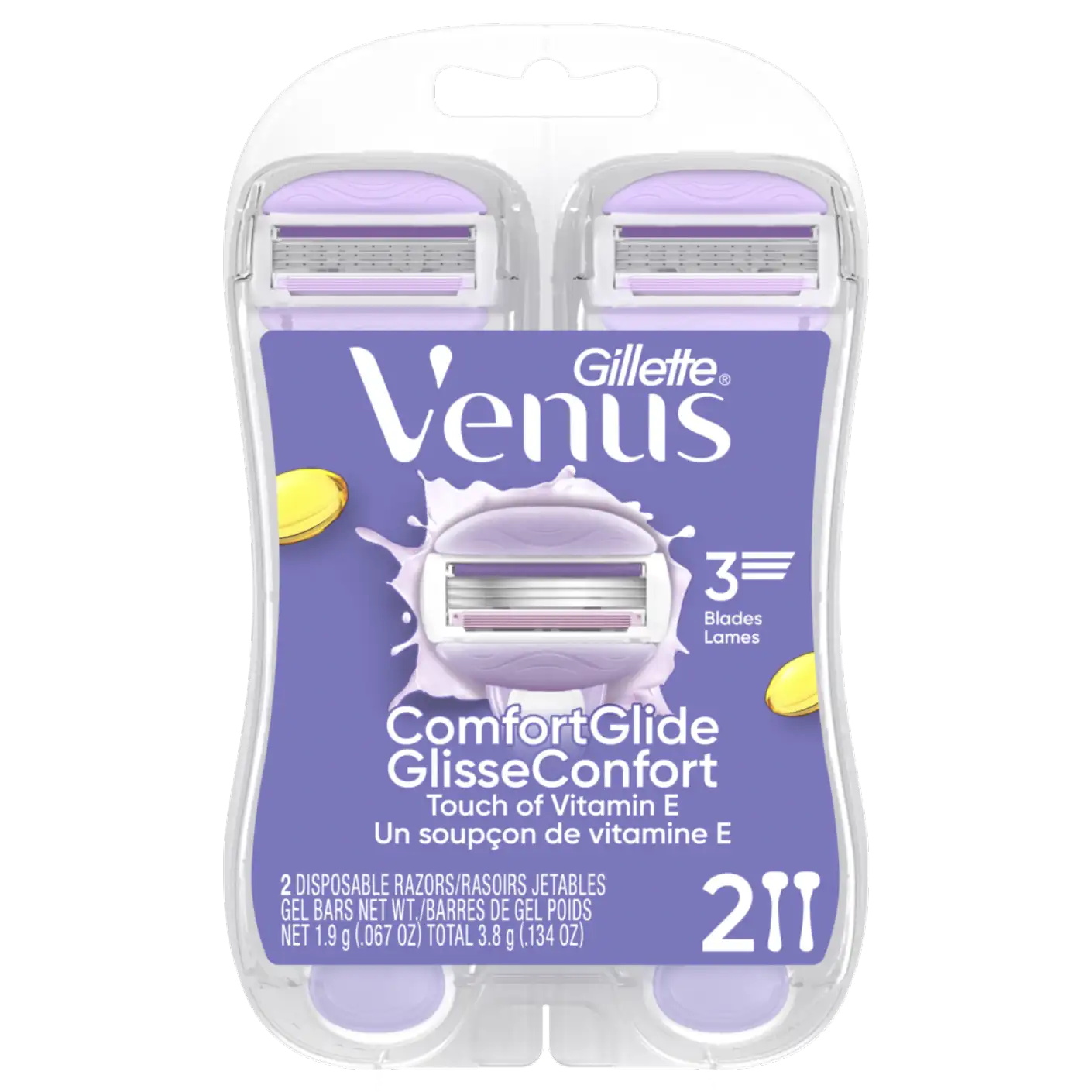 Venus ComfortGlide Touch of Vitamin E Disposable Razor