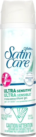 Gillette Venus Satin Care Ultra Sensitive can.