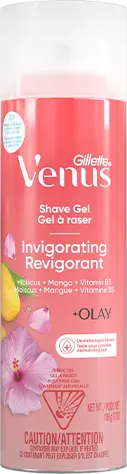 Gillette Venus Shave Gel Invigorating can