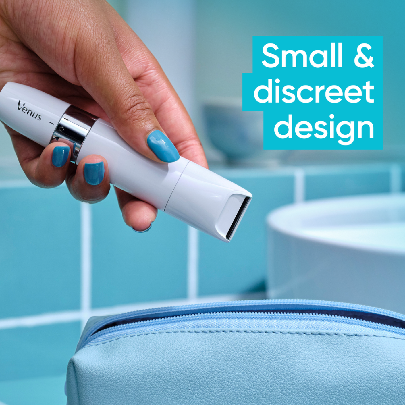Pubic Hair & Skin Gentle Trimmer for Women | Venus US