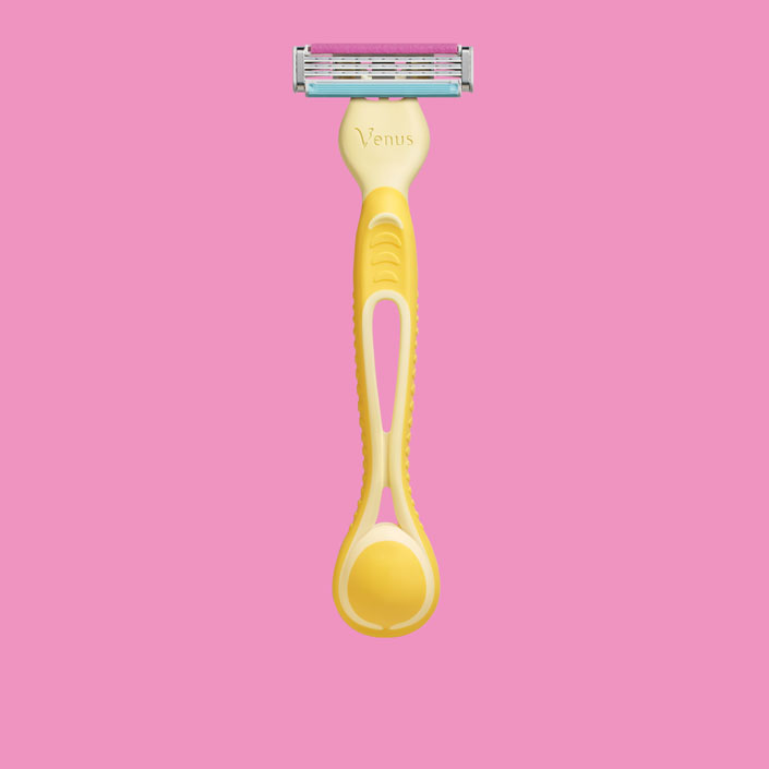 Venus Smile リンジンジェル RAJAS Simply 3 Paradise Disposable Razor | Venus US