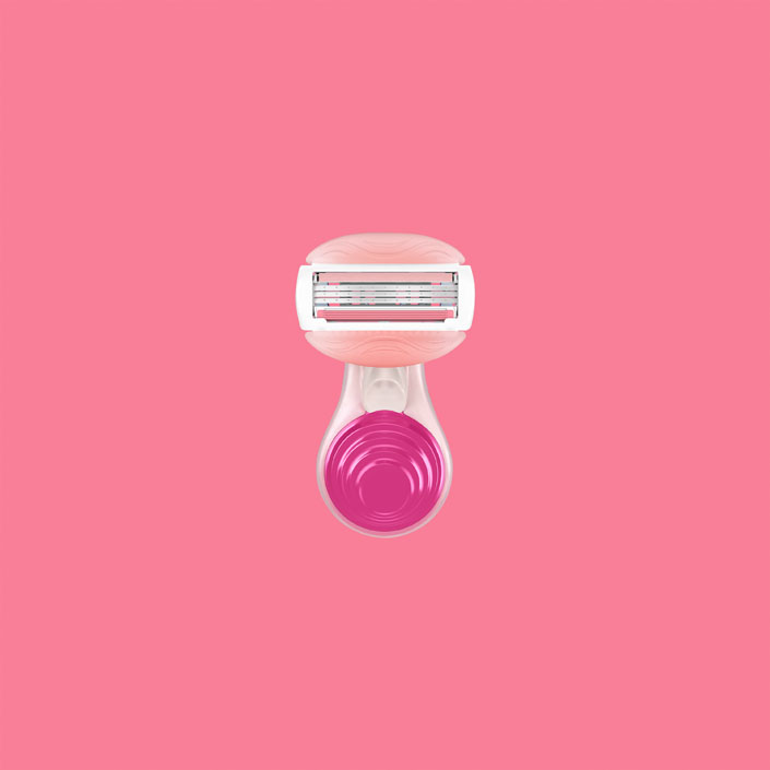 Mini rasoir de Gillette Venus Comfortglide White Tea