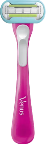 Venus Extra Smooth Disposable Razor with 5 blades for a close, smooth shave and skin comfort