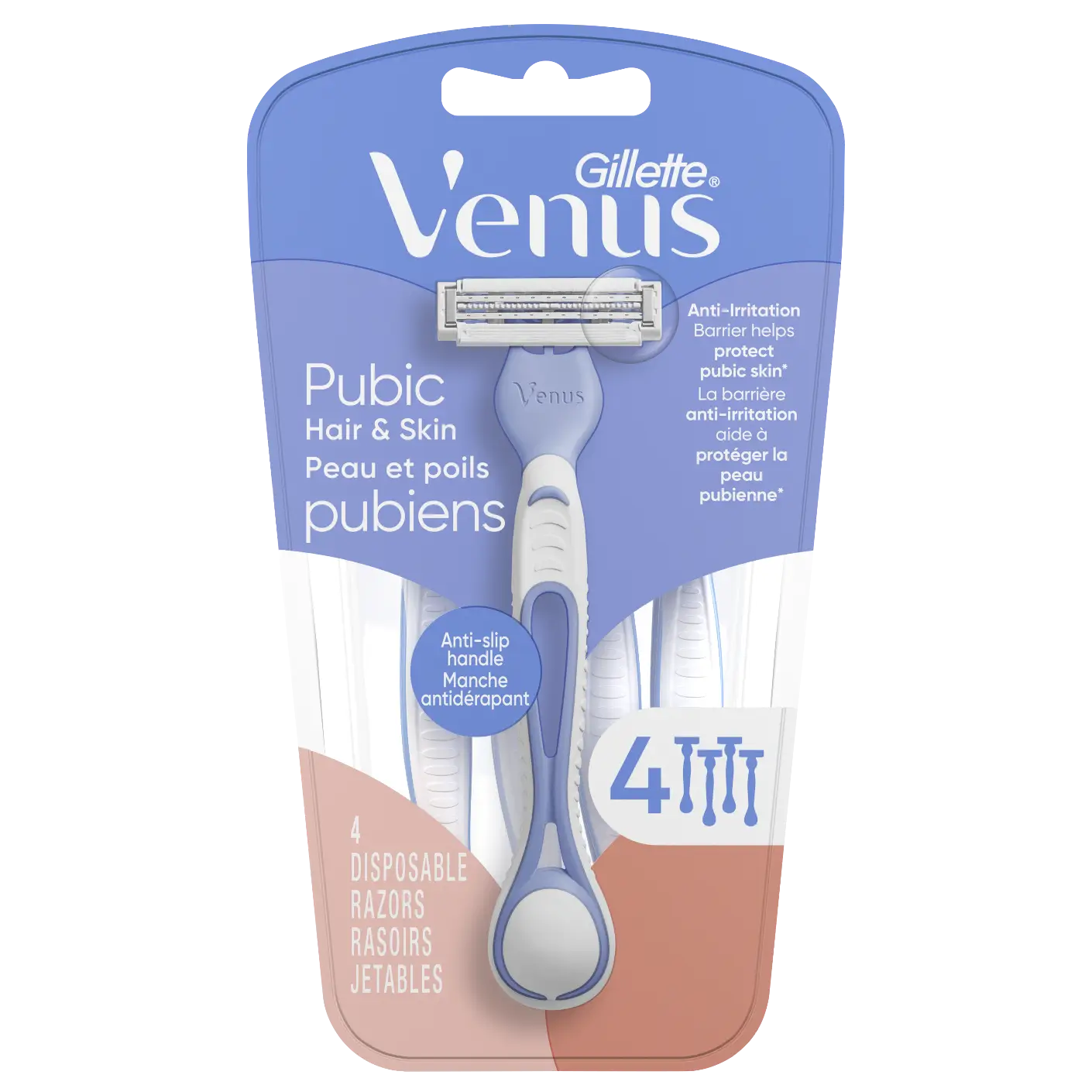 Gillette Venus Pubic Hair & Skin Disposable Razor
