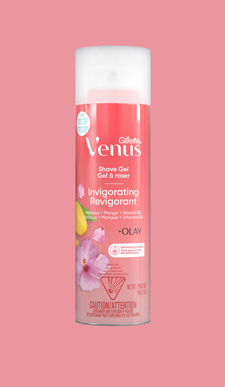 Invigorating Scented Shaving Cream Gel | Venus US