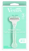 Light green refillable Gillette Venus razor in packaging