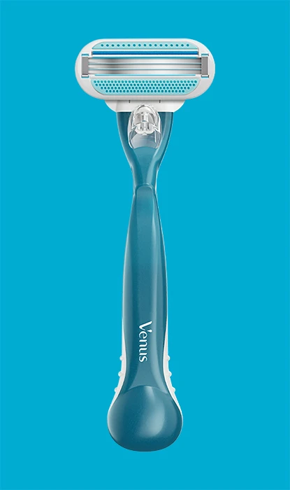 Gillette Venus Smooth razor, blue