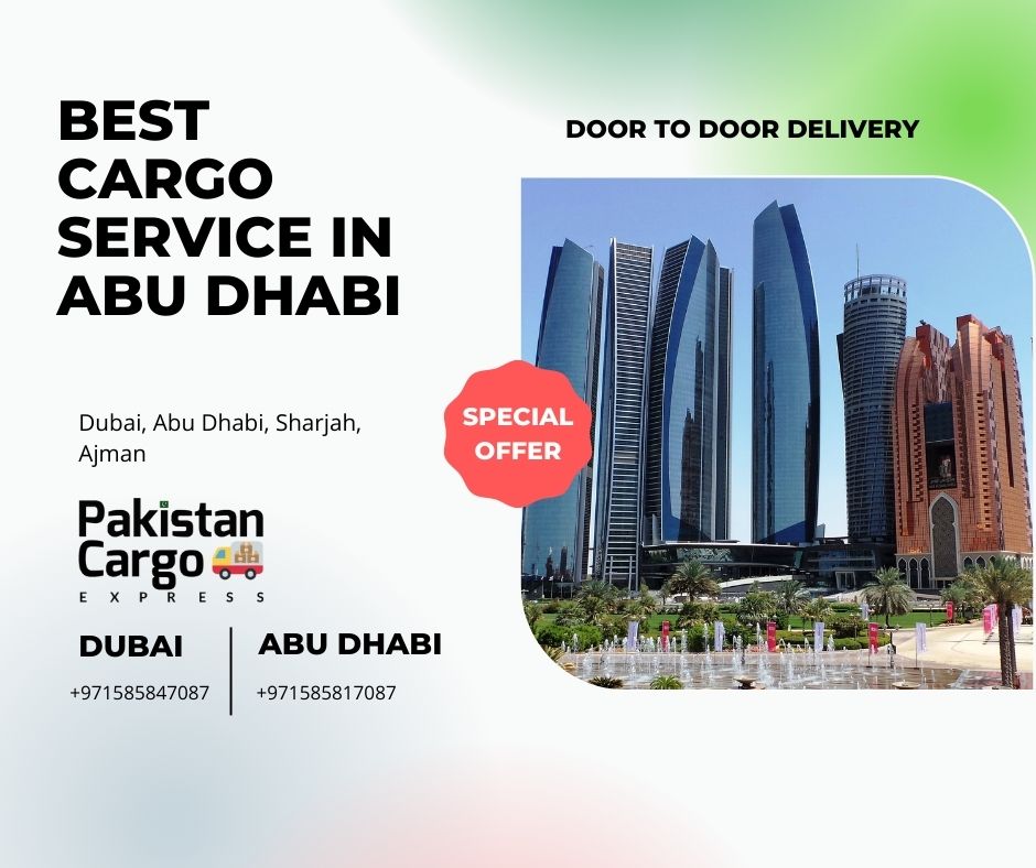 We offer best cargo service in Abu Dhabi to all over Pakistan. Our mission is clear: to carry out and deliver cargo safely to its destinations worldwide, at the highest level of quality