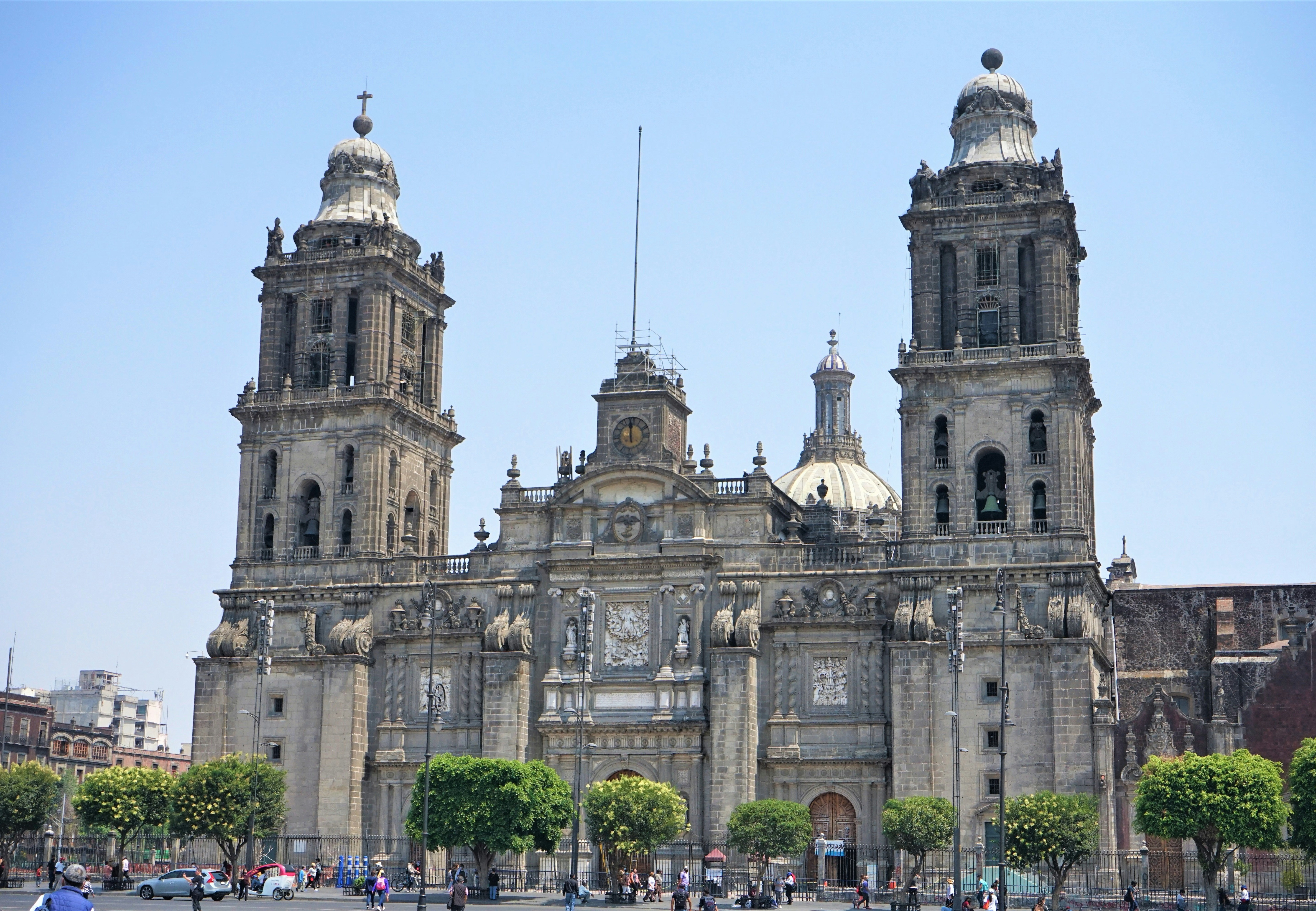 Metropolitan Cathedral Zocalo Mexico City