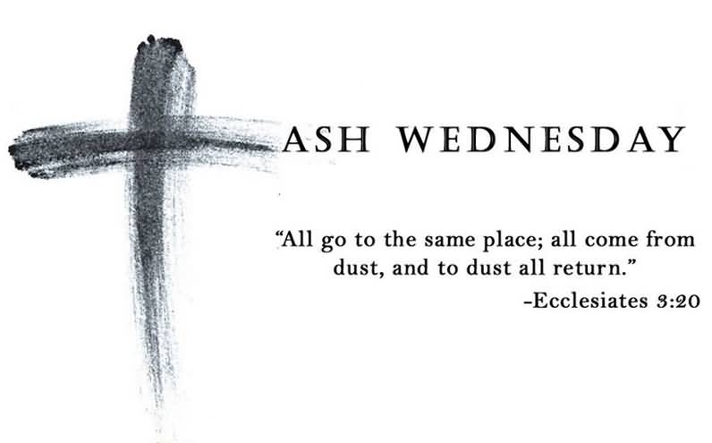 ash wednesday