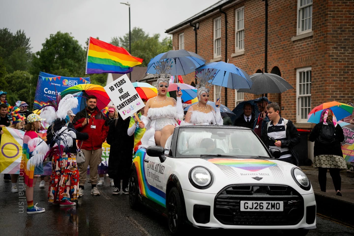 Barretts MINI at Pride ASHFORD & CANTERBURY.
