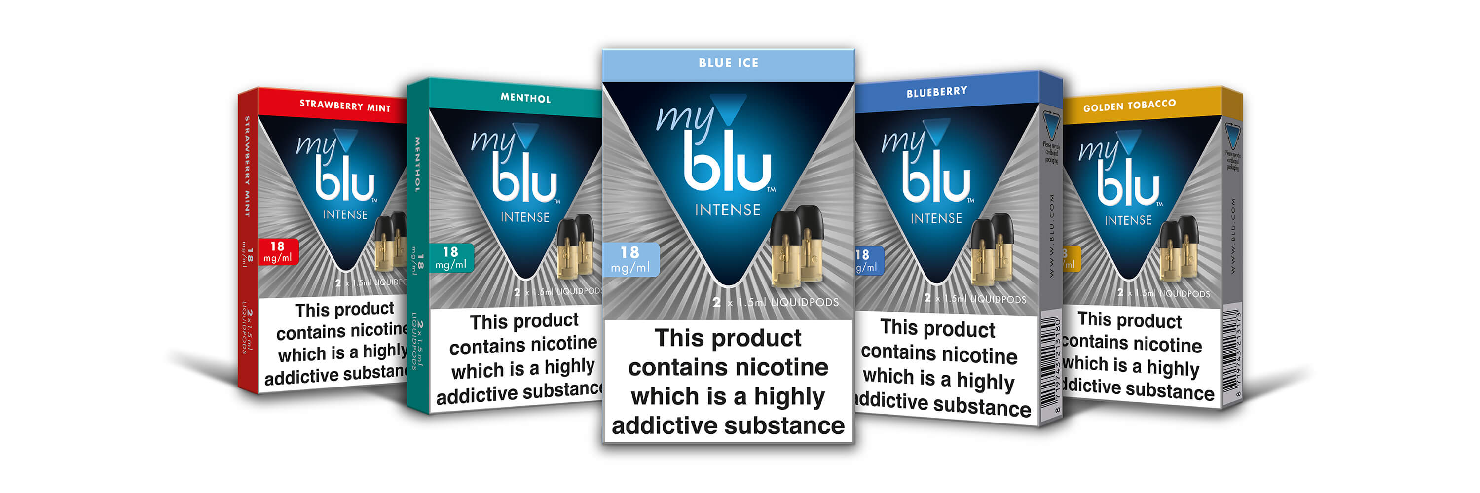 new intense with blue ice
