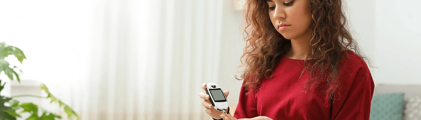 MUJER CON DIABETES