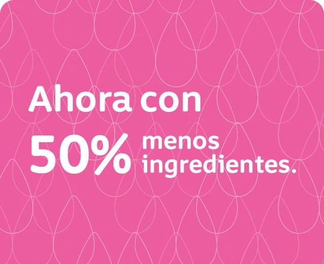 usamos menos ingredientes