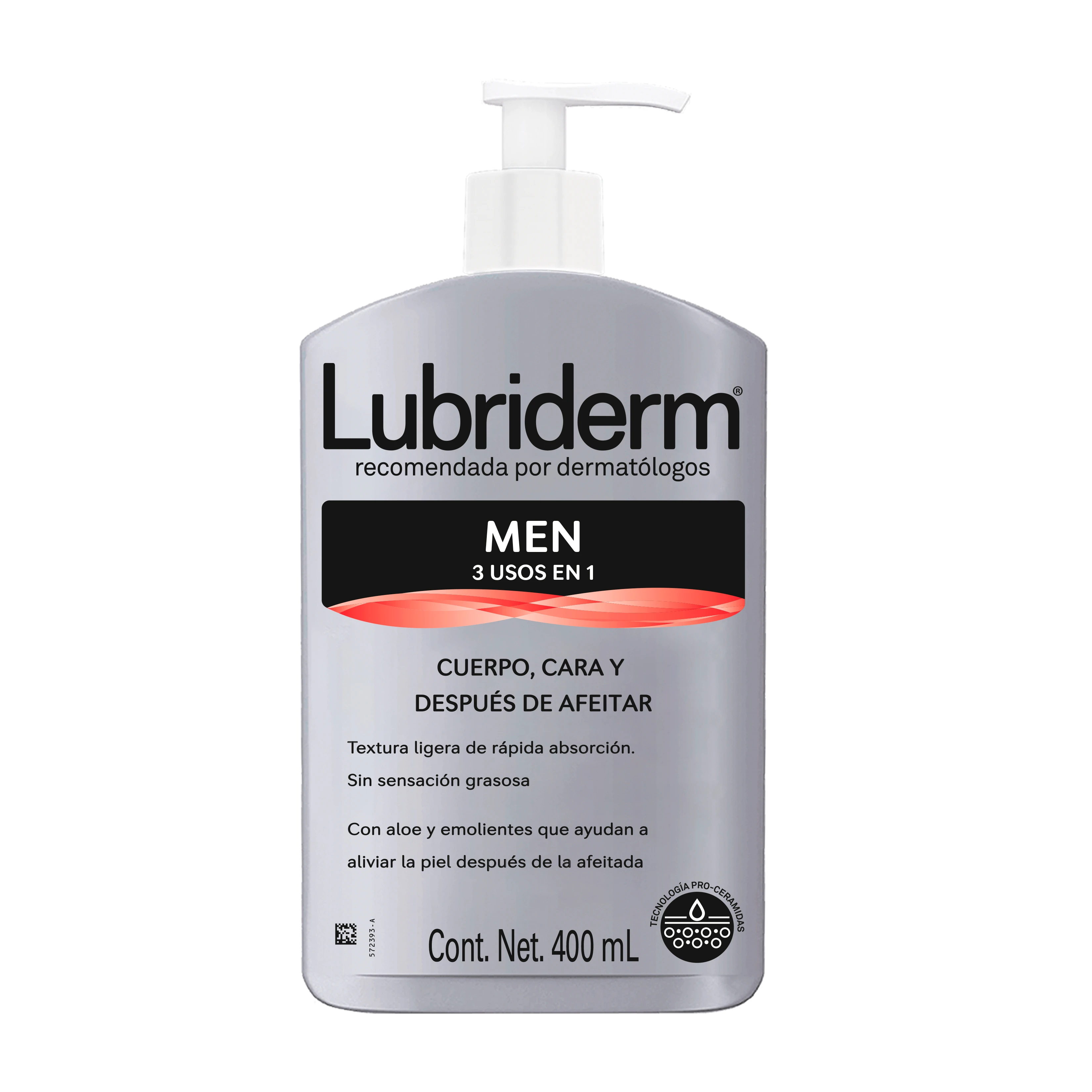 LUBRIDERM® MEN 3 EN 1 - Packshot