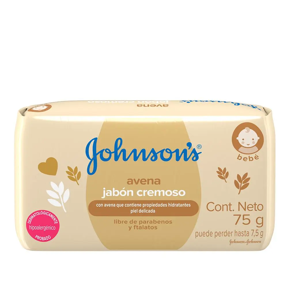 Jabón Cremoso JOHNSON’S® Baby Avena