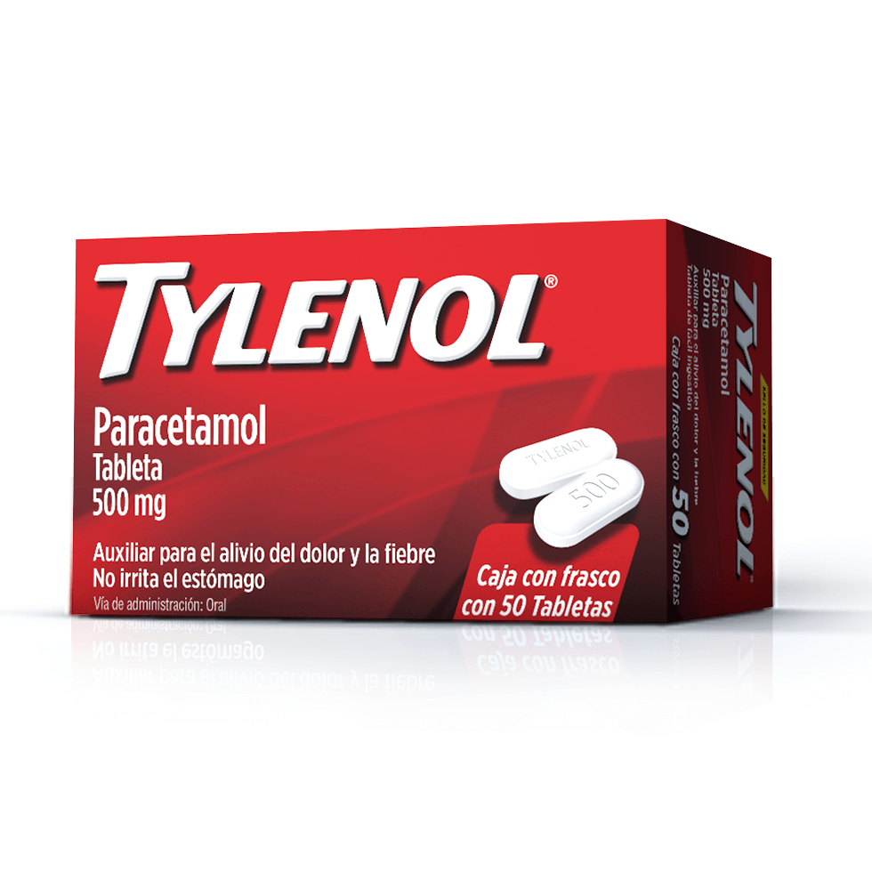 TYLENOL® Caja con 50 tabletas image 1