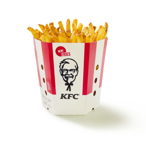 9 piece bucket + free large chips offer at KFC