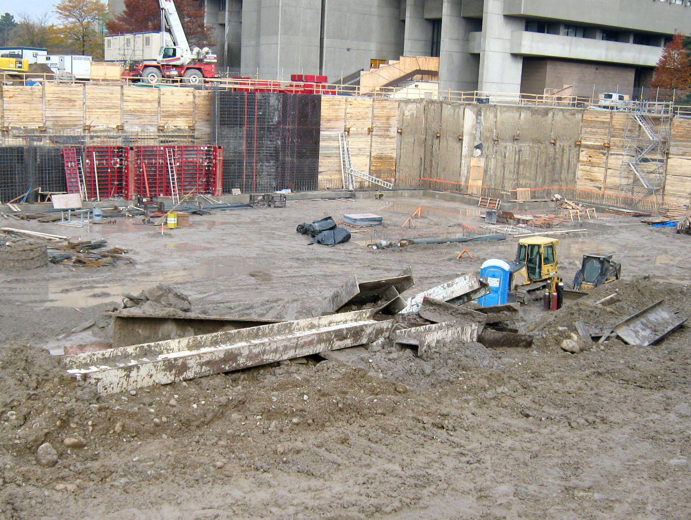 University of Waterloo Quantum Nano Centre under construction