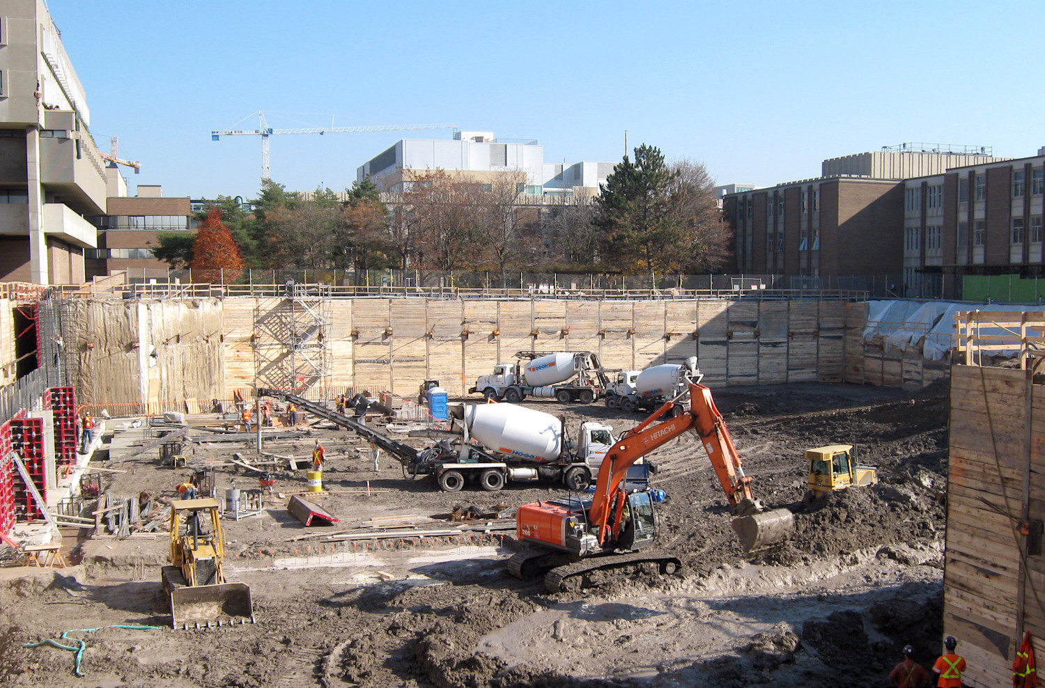 University of Waterloo Quantum Nano Centre under construction