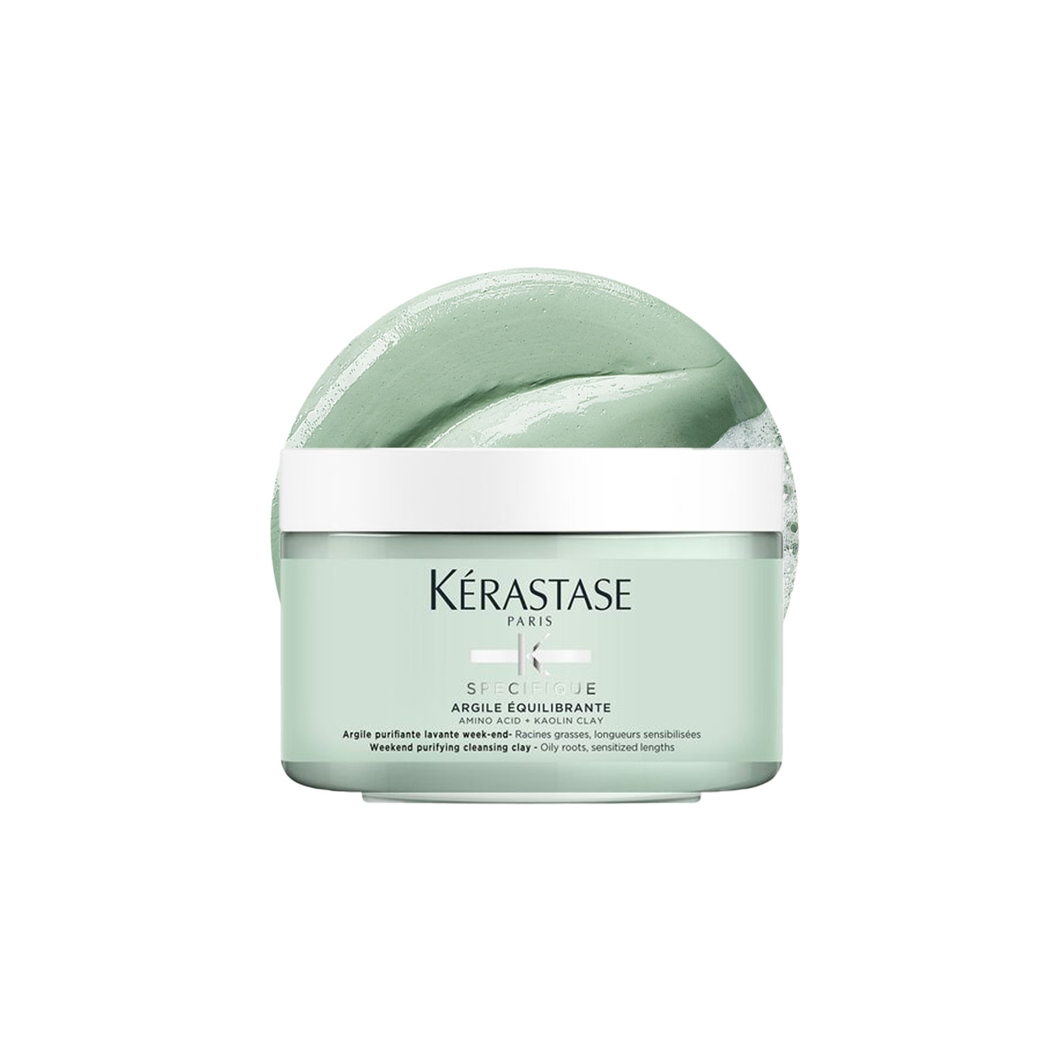 Kérastase Specifique Purifying Cleansing Clay - 250Ml | Detoxifying Formula | Deeply Cleanses | Weightless & Volumised | Revitalises Your Scalp