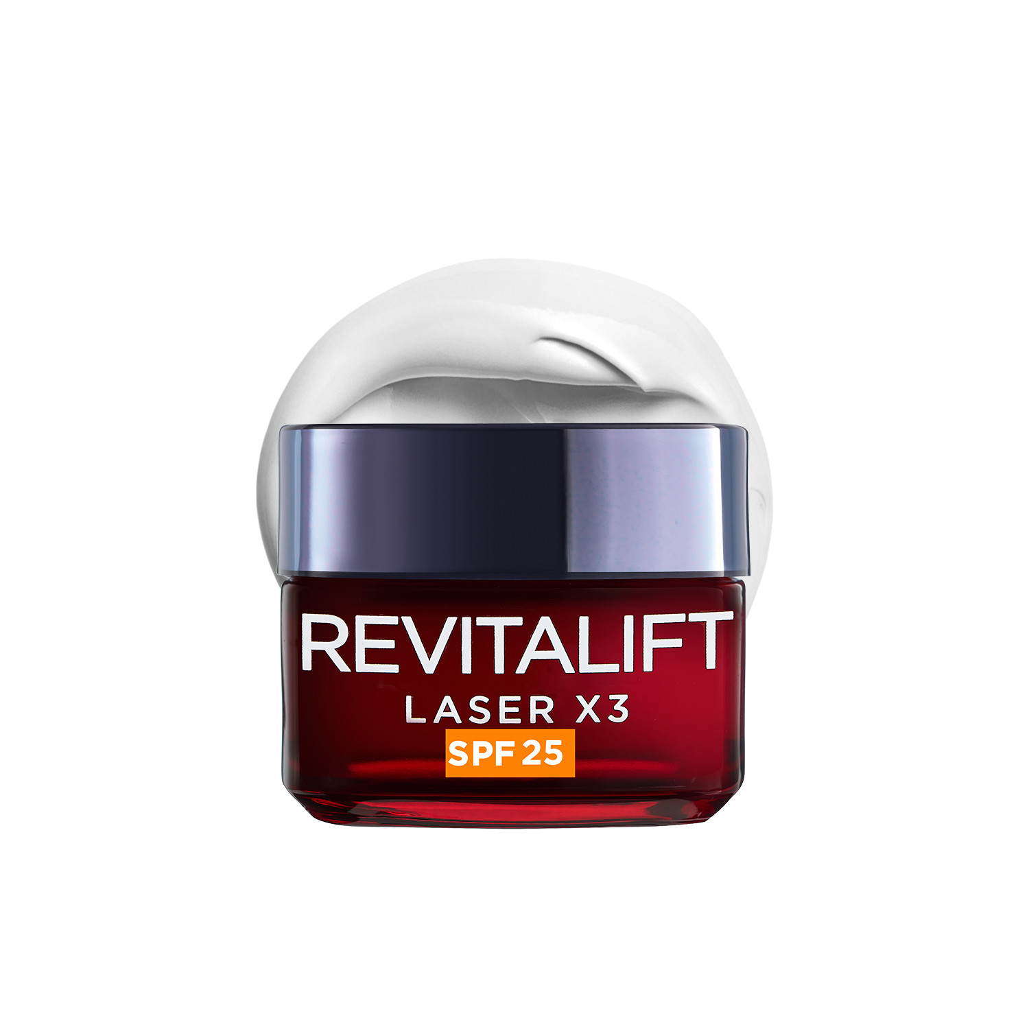 L'oréal Paris Cream Revitalift Laser Day Moisturiser Spf25 - 50Ml | Dermatologist Tested | Hyaluronic Acid | Vitamin C | Salicylic Acid