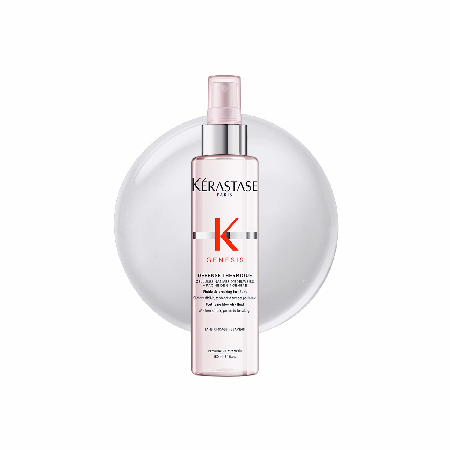 KerastaseGenesis DÃ©fense Thermique Anti Hair-Fall Fortifying Blow-Dry Fluid (Weakened Hair, Prone To Falling Due To Breakage) 150ml/5.1oz - Image 3