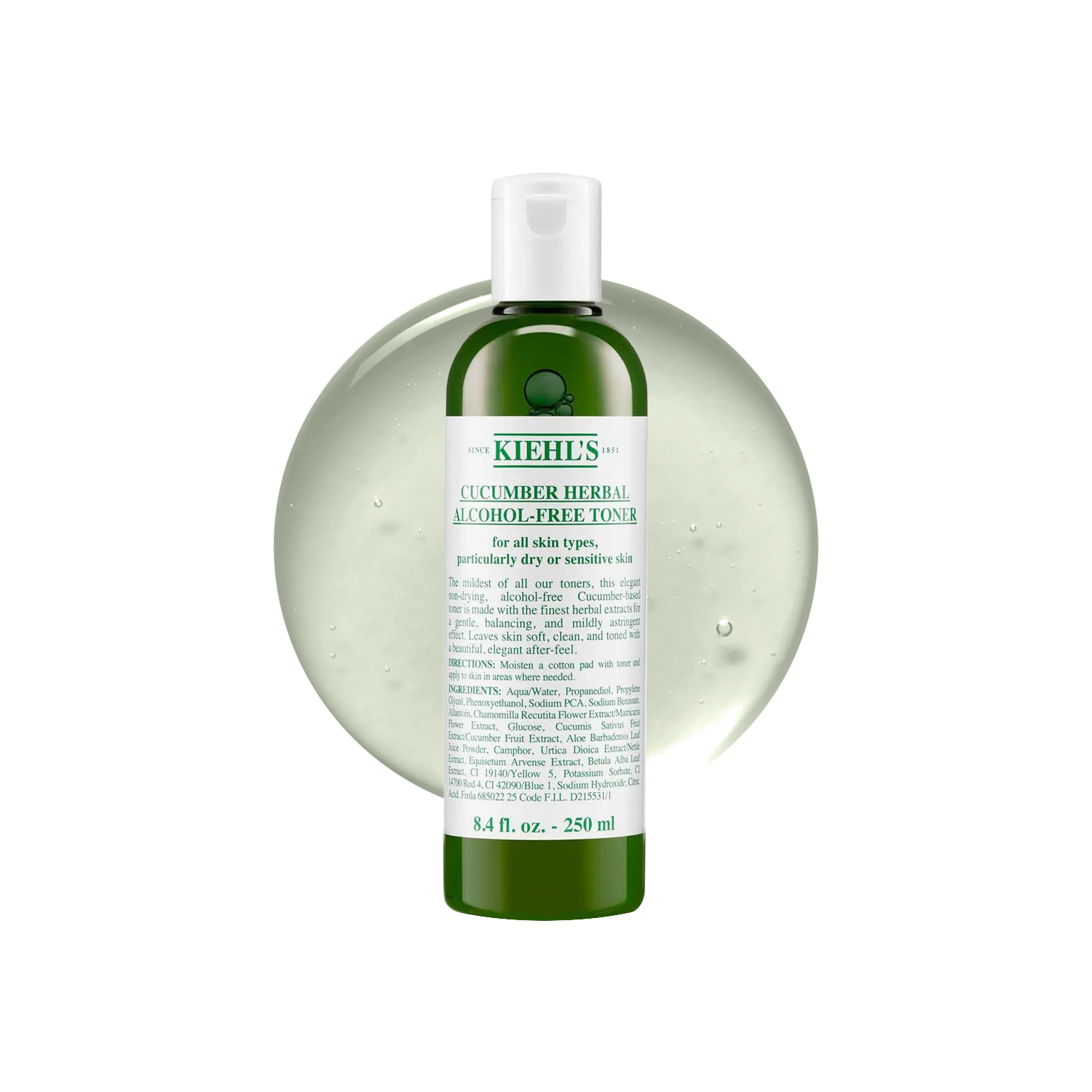 Cucumber Herbal Alcohol Free Toner
