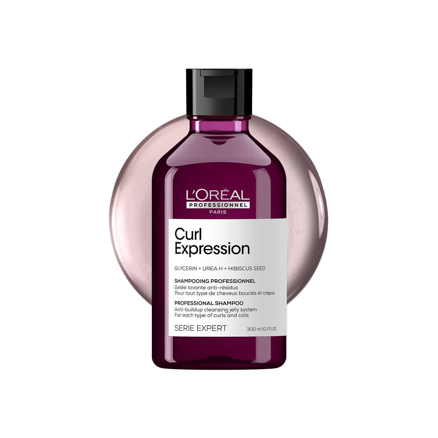 L’oréal Professionnel L'oréal Professionnel Curl Expression Clarifying Shampoo - 300Ml | For Curly & Coily Hair | Silicone-Free | Hibiscus Seed Extract | Rich In Glycerin