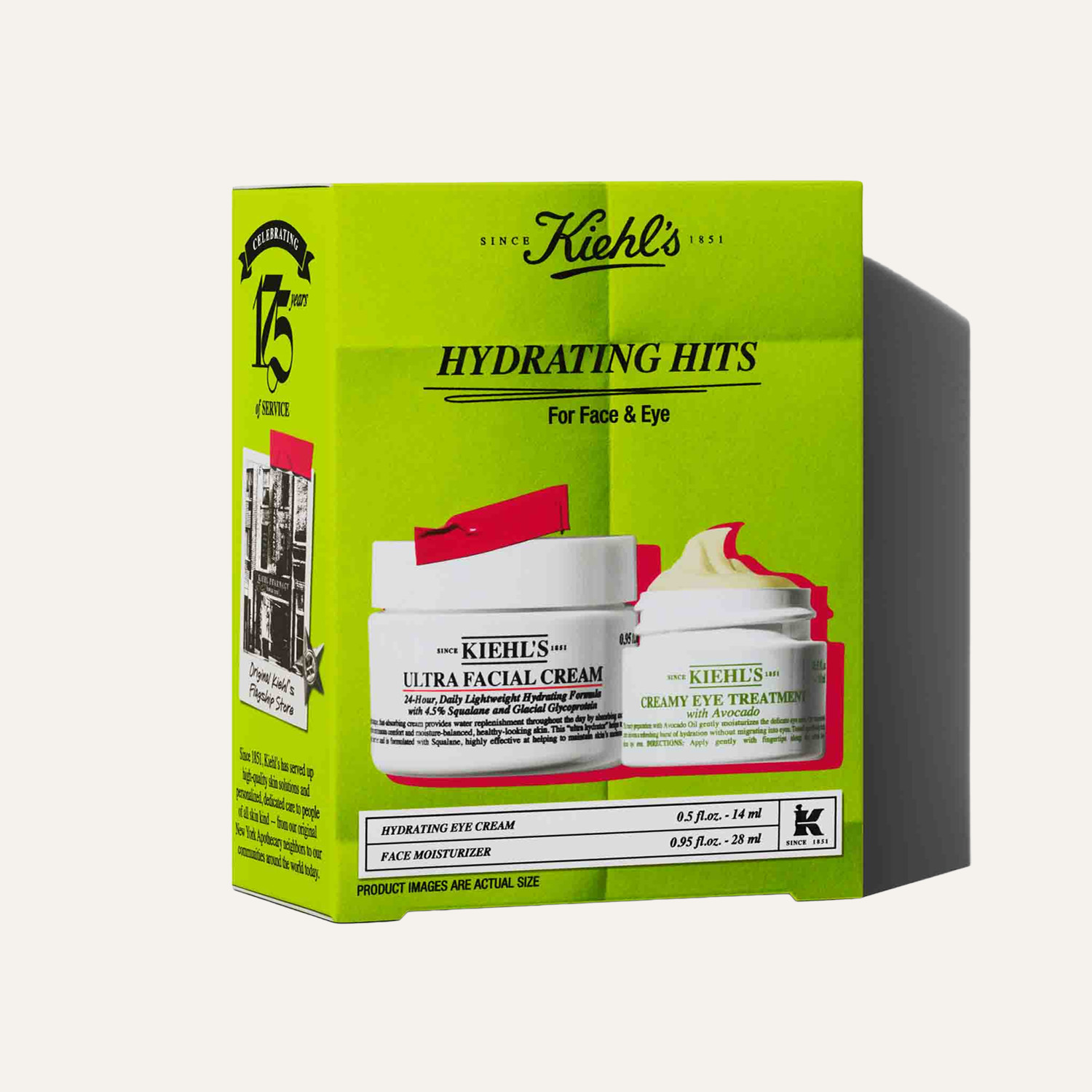 Kiehl’s Cream Kiehl's Hydrating Hits Set - 1 Pcs | Facial Moisturises Deeply | Nourishing Eye Treatment For Tired Eyes