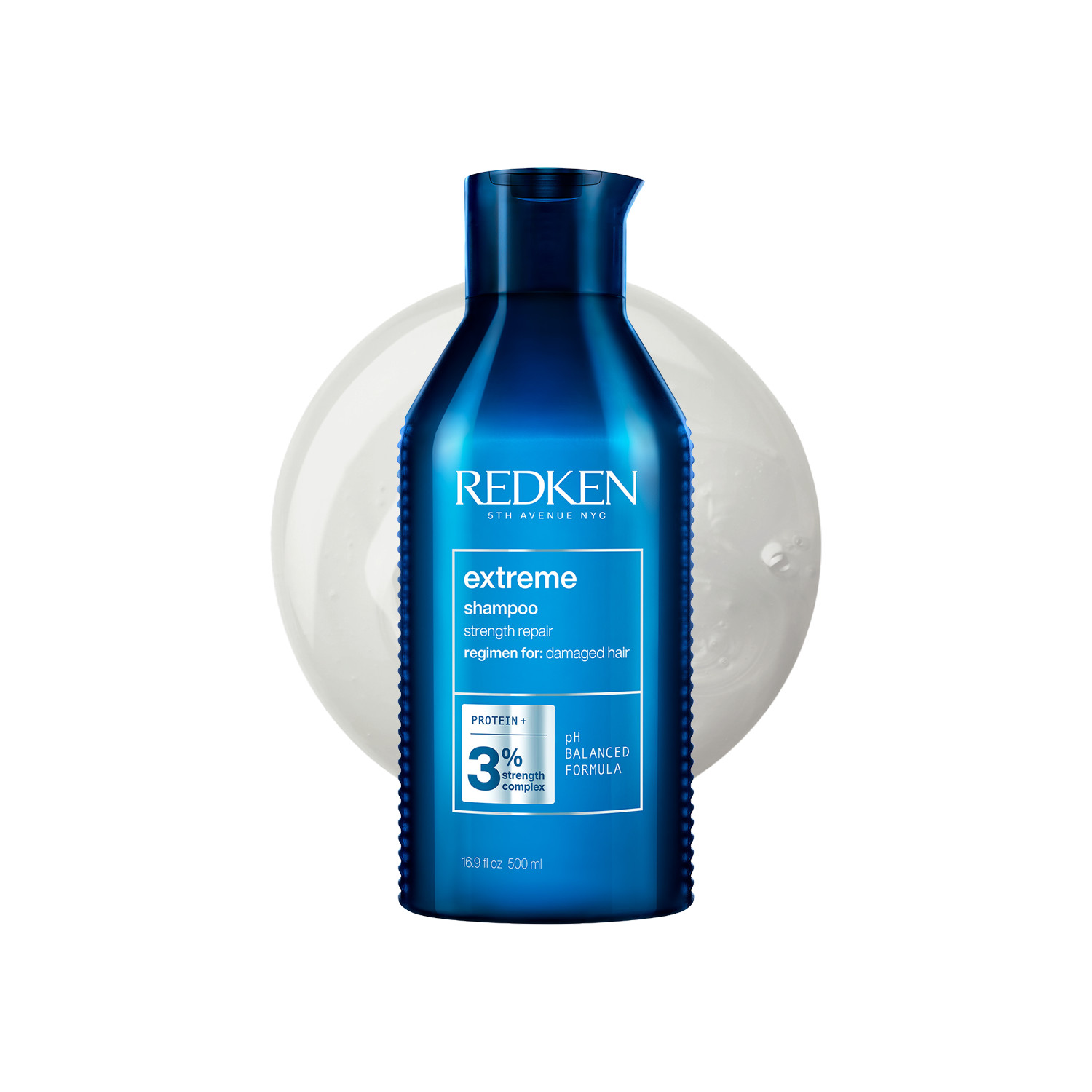 Redken Extreme Shampoo - 500Ml | Reduces Breakage And Enhances Shine | Protein-Enriched | Cleanses & Fortifies Hair