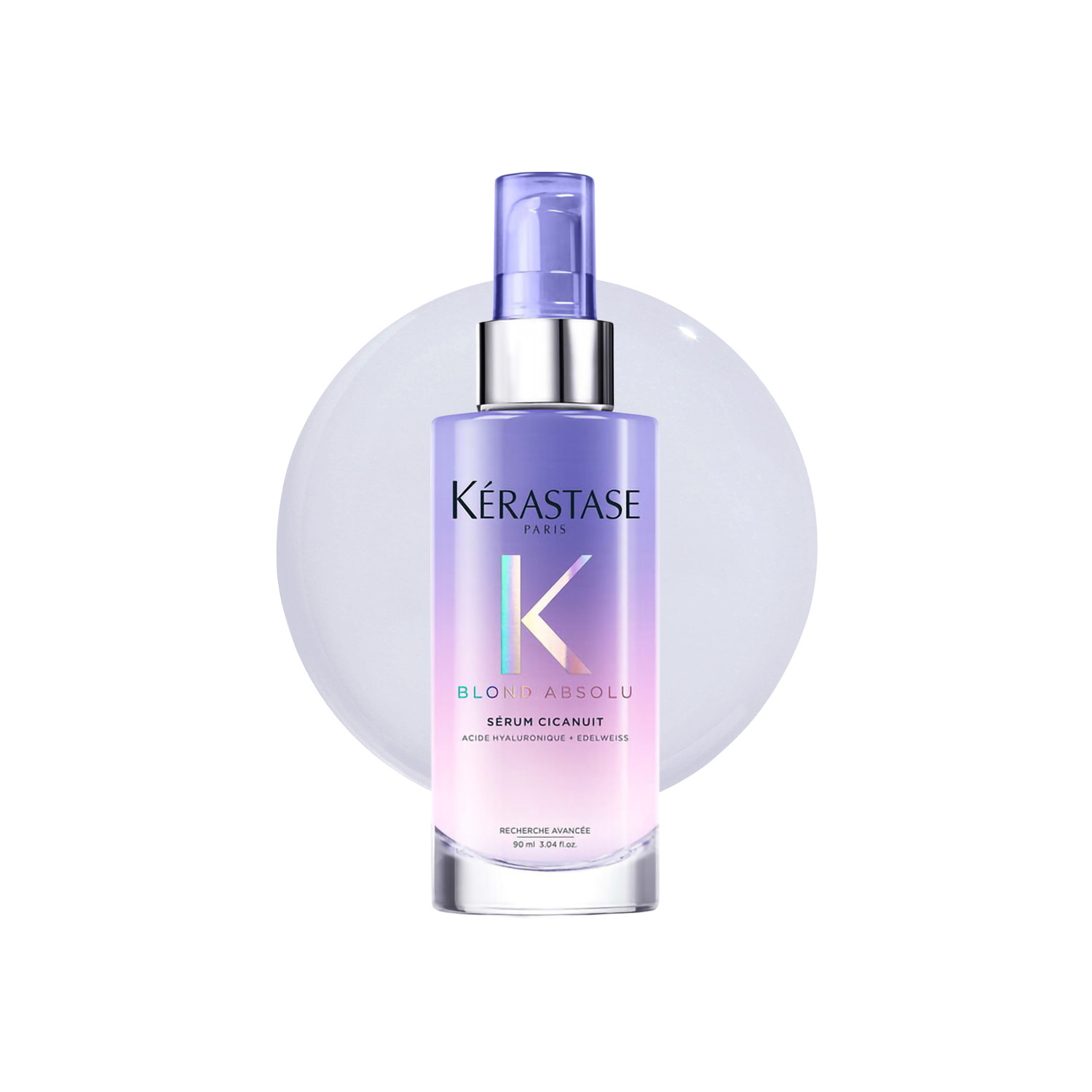 Kérastase Blond Absolu Cicanuit Overnight Serum – 90Ml | Repairs Hair | Adds Softness | Protects Ends | No-Rinse Night Treatment