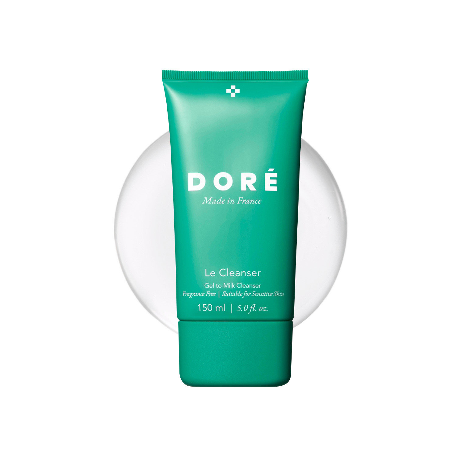 Doré Le Cleanser Gel To Milk Cleanser – 150Ml | Gently Cleanses | Removes Impurities | Non‑Stripping