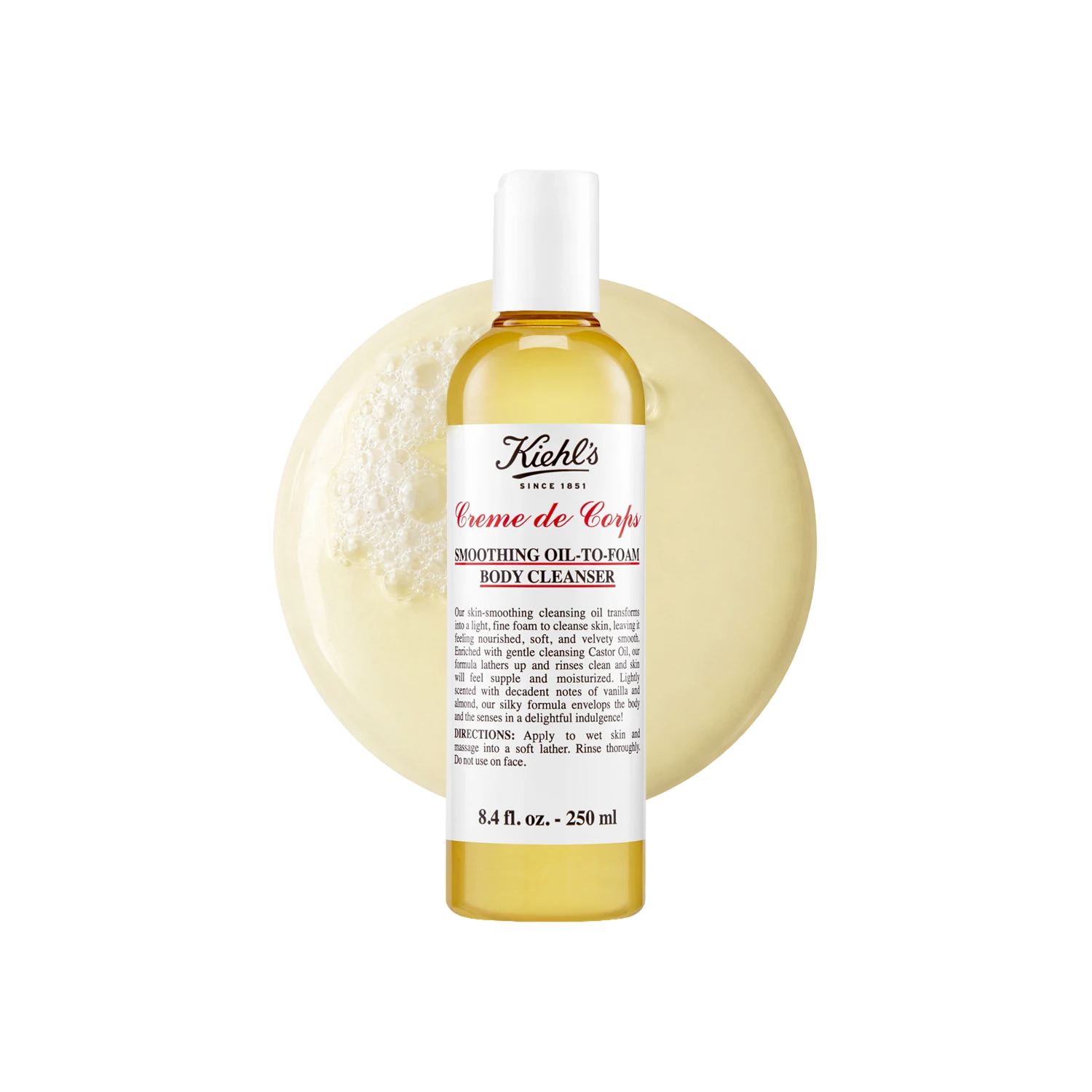 Crème de Corps Smoothing Oil-To-Foam Body Cleanser