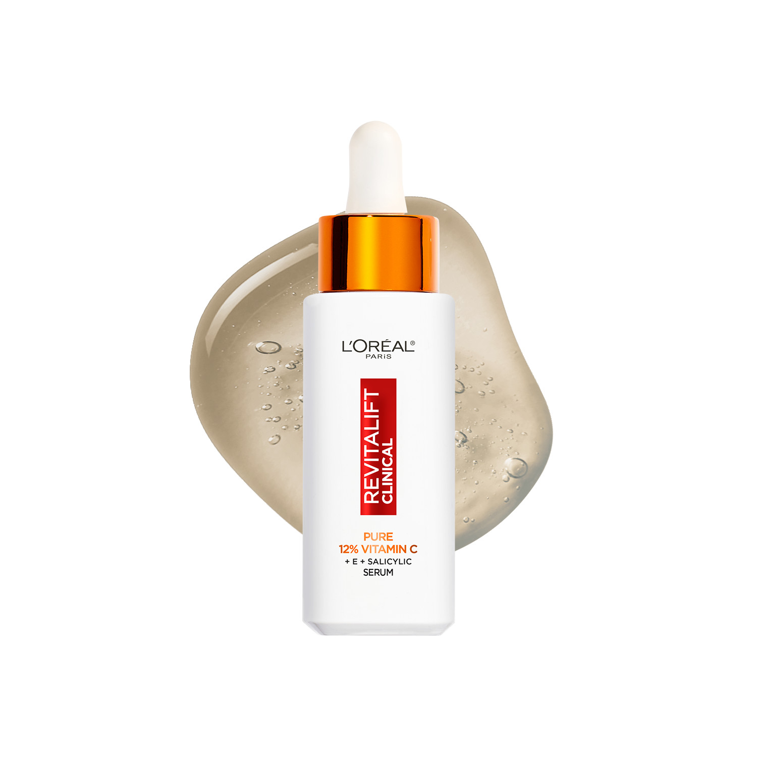 L'oréal Paris Revitalift 12% Vitamin C Serum - 30Ml | Vitamin C | Hyaluronic Acid | Salicylic Acid | Glowy Complexion | Reduce Pores | Vitamin E