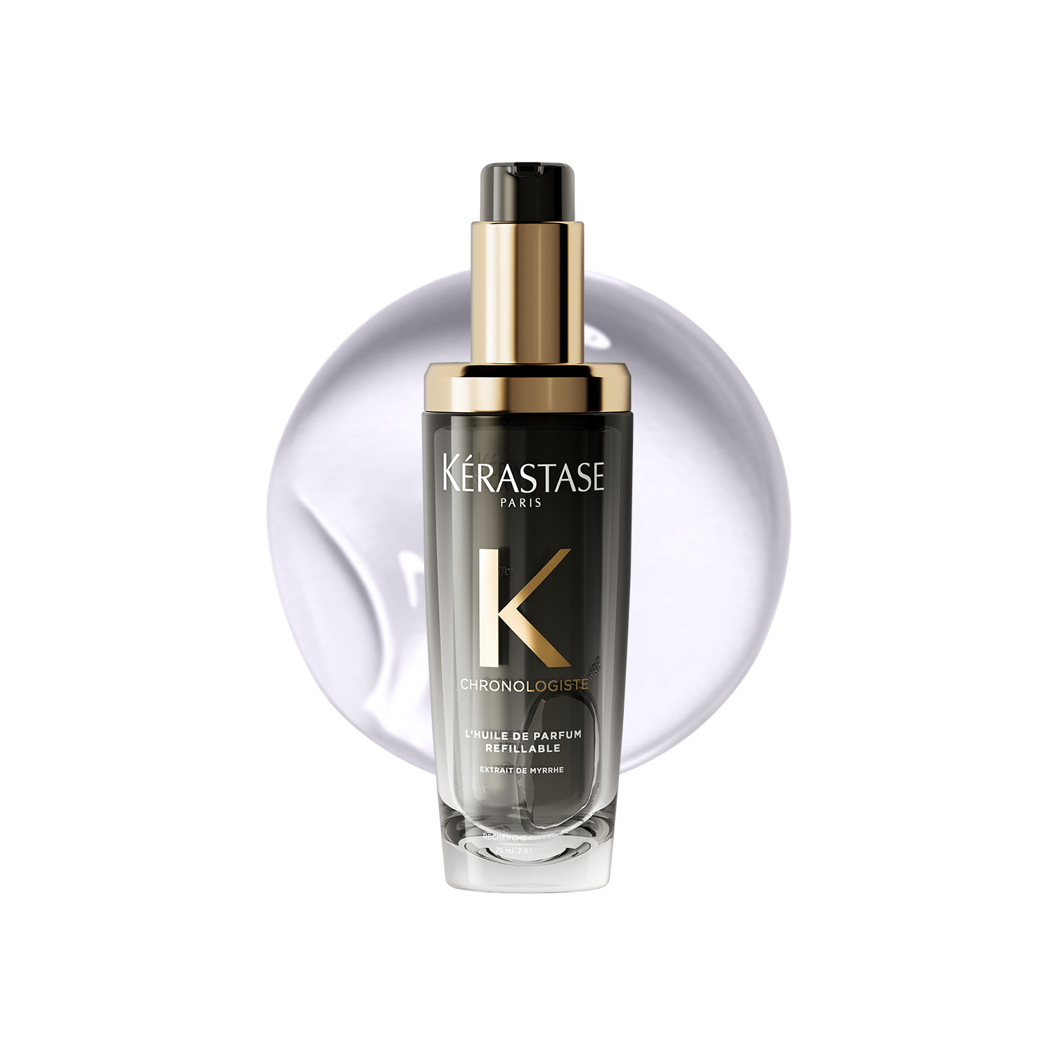 Kérastase Chronologiste L'huile De Parfum Hair Oil 75Ml | Provides Heat Protection | Designed To Nourish & Replenish