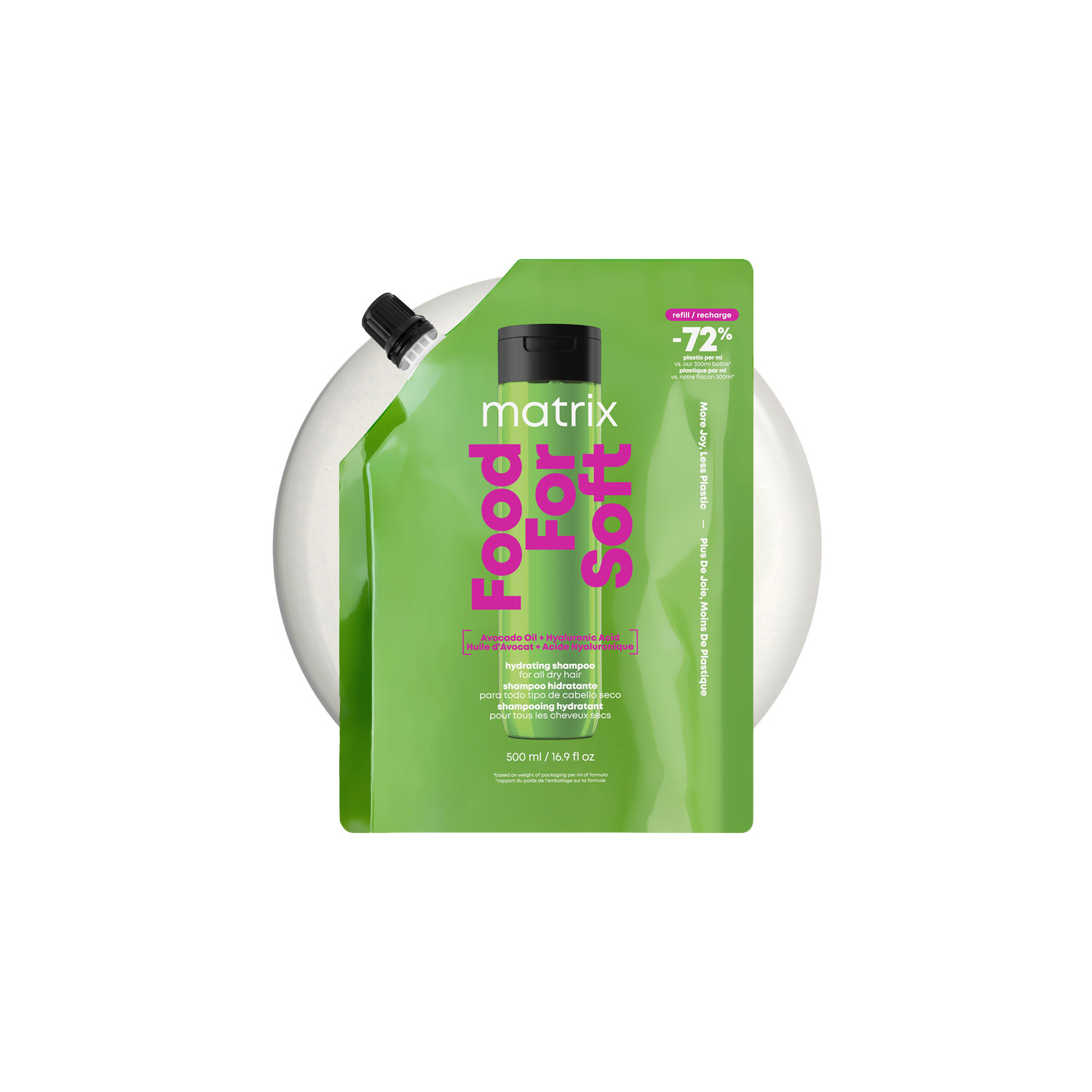 Matrix Food for Soft Shampoo Refill 500ml - Image 3