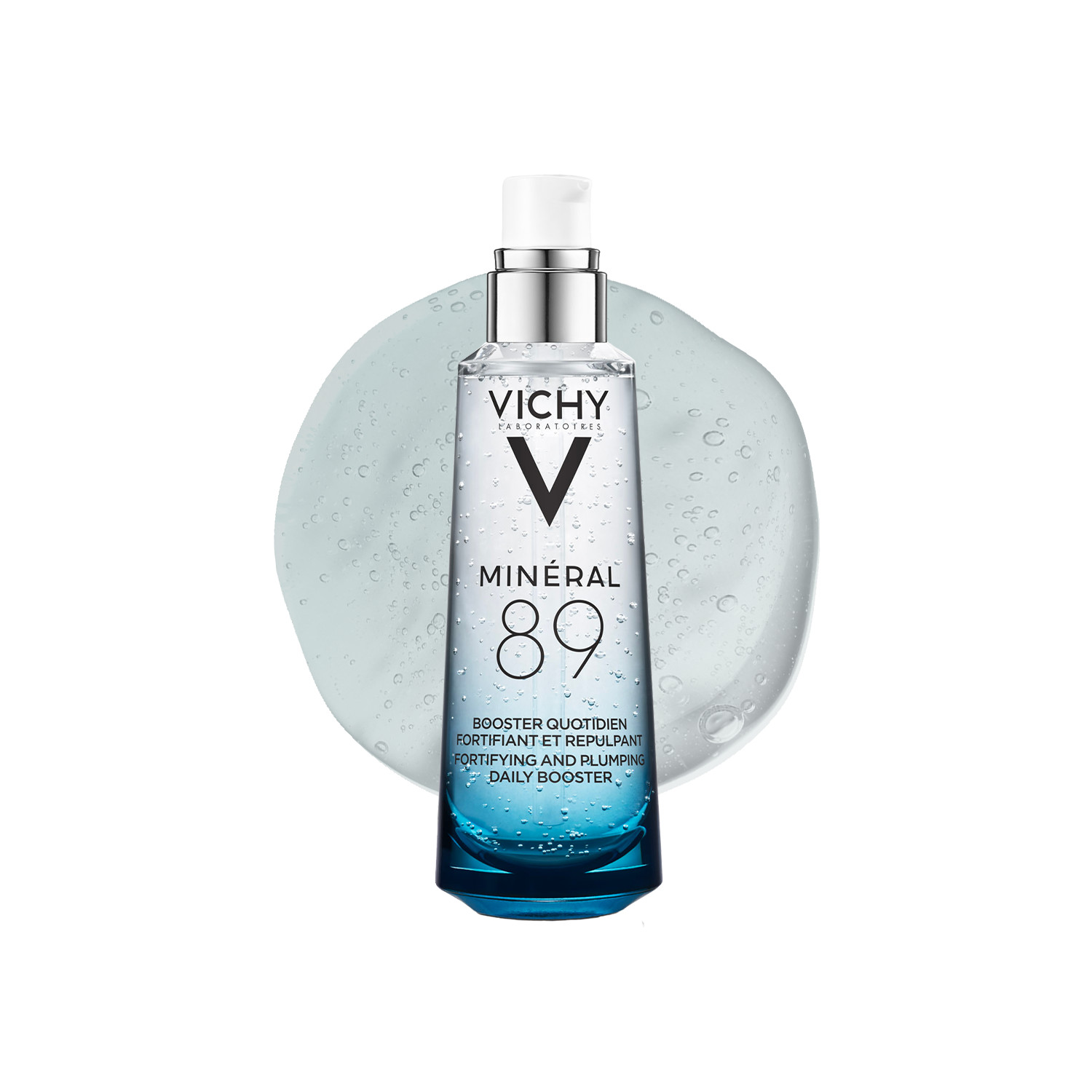 Vichy Minéral 89 Hyaluronic Acid Serum - 75Ml | Dermatologist Tested | Nourishes Skin Barrier | Skin Tightning | Ideal For Morning Routine