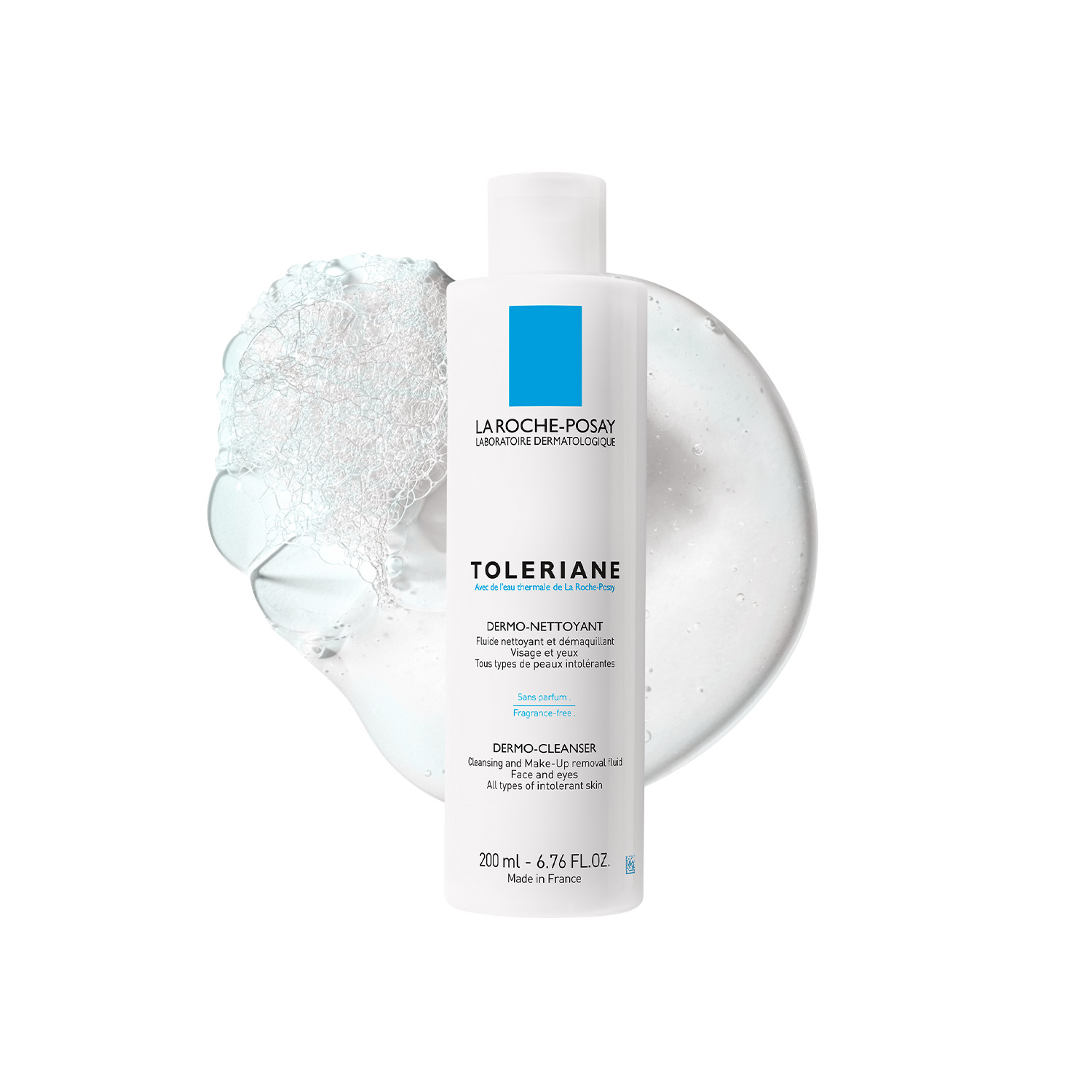 La Roche-Posay Toleriane Dermo-Cleanser – 200Ml | Gently Cleanses | Soothes Skin | Fragrance-Free | Ideal For Sensitive Skin