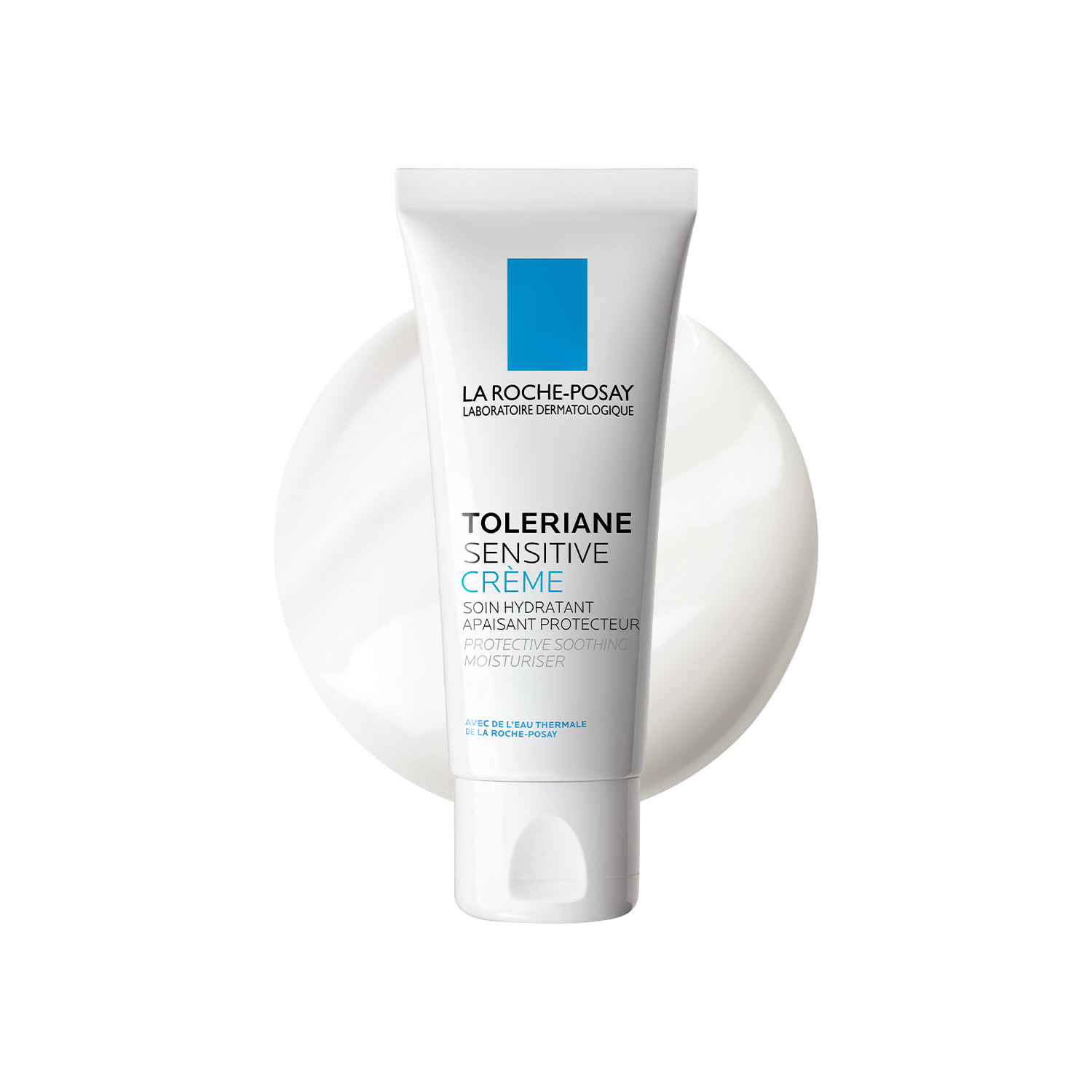 La Roche-Posay Cream Toleriane Sensitive - 40Ml | Dermatologist Tested | Fragrance Free | Squalane | Anti Inflammatory | Prebiotic Formula