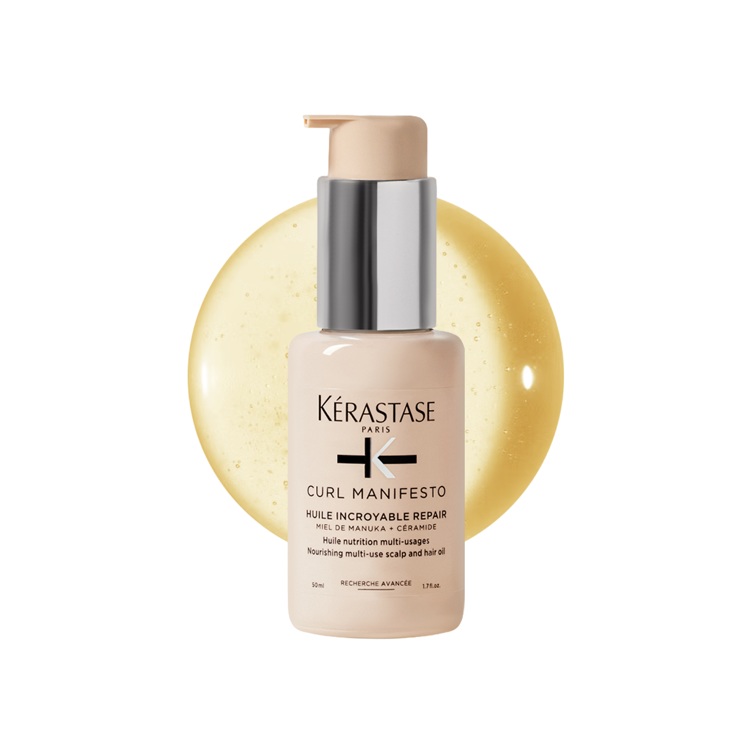 Kérastase Curl Manifesto, Extra-Rich Nourishing Mask, For Curly Hair, With Manuka Honey, Masque