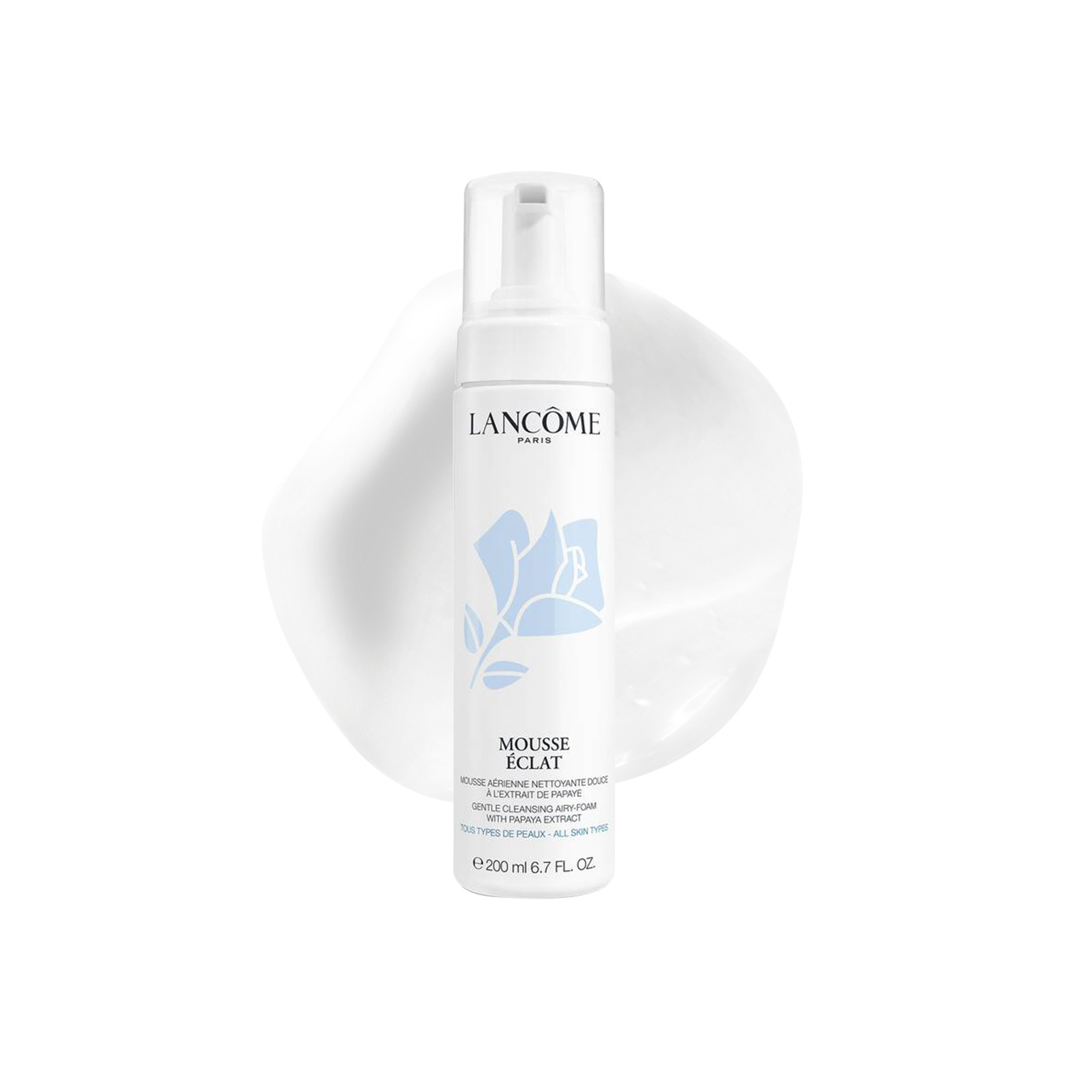Lancome Lancôme Mousse Eclat Clarifying Self-Foaming Cleanser – 200Ml | Clarifies Skin | Soft Foam Texture | Gently Removes Impurities | Daily Use
