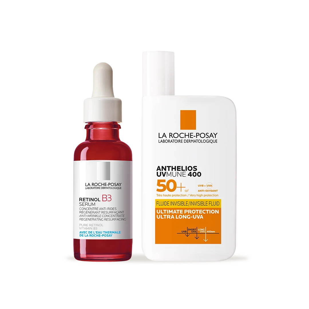 La Roche-Posay Wrinkle Correct and Protect Duo