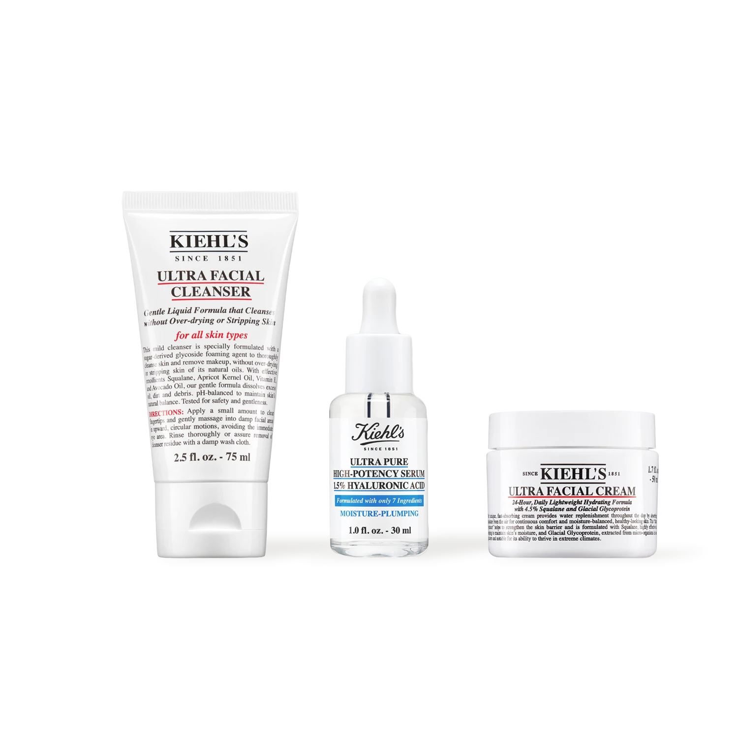 Kiehl’s Hydrating Trio